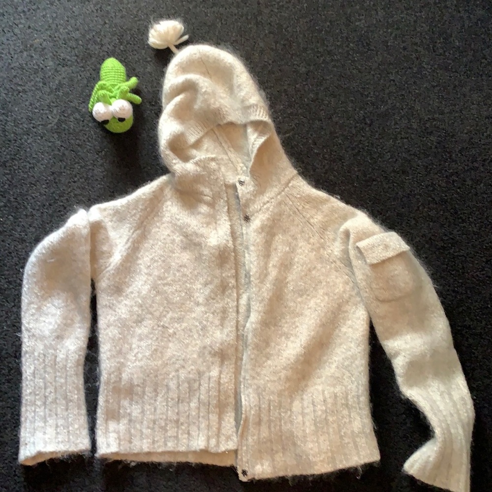 Fuzzy soft mohair sweater by Banana Republic